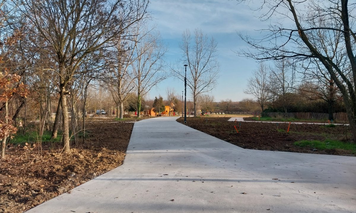 Ouverture d'une partie du parc de la Marcaissonne