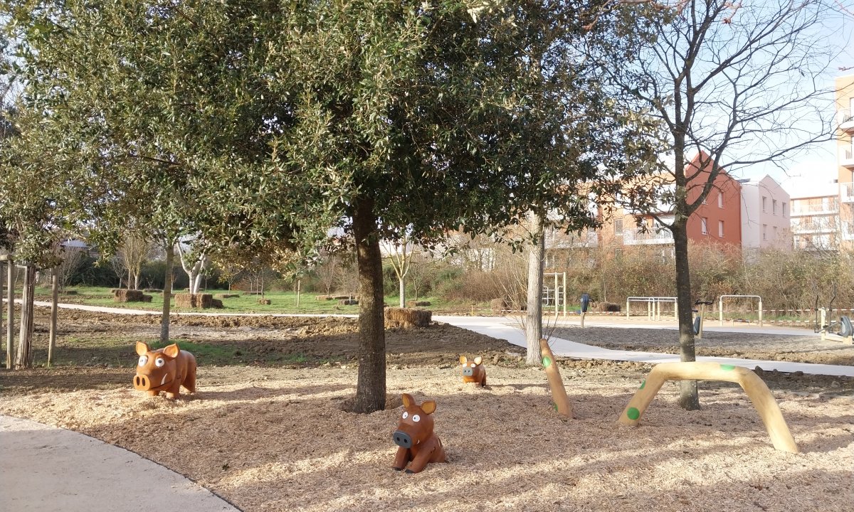 Ouverture d'une partie du parc de la Marcaissonne