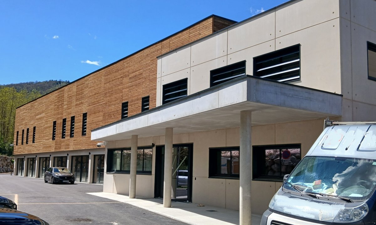 Dernière ligne droite pour le gymnase de la CMA de l'Ariège à Foix !