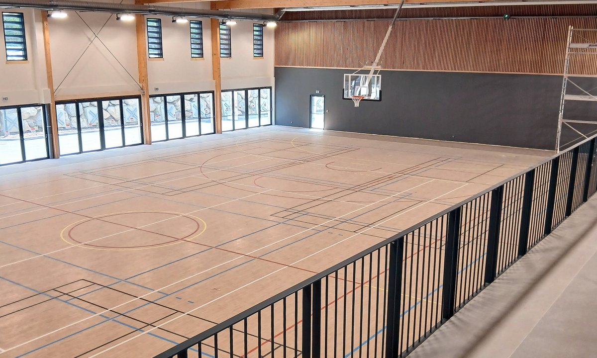 Dernière ligne droite pour le gymnase de la CMA de l'Ariège à Foix !