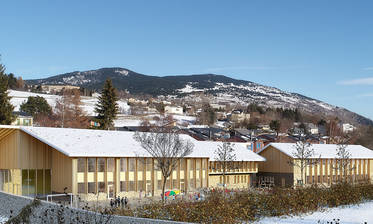 Projet construction d'un Pôle Enfance à La Cabanasse (66)