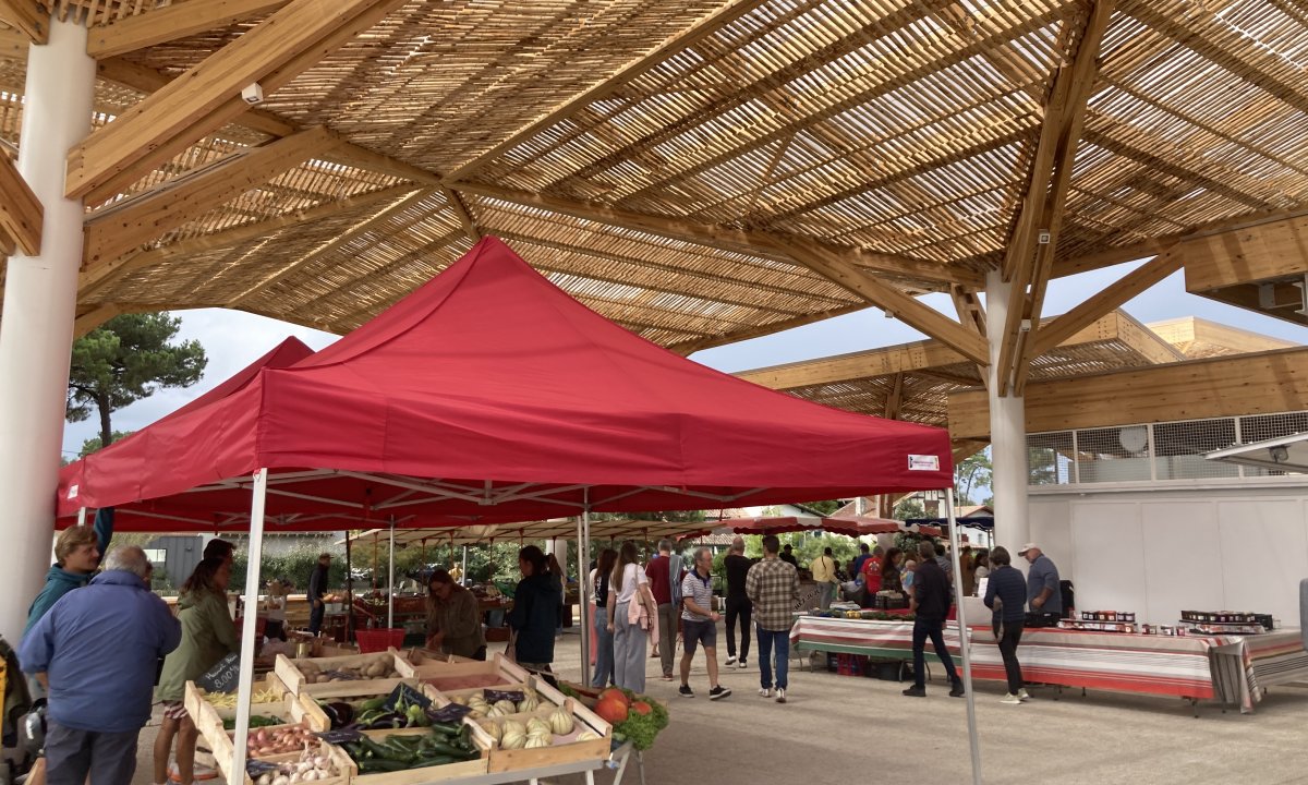 Inauguration du marché de Capbreton