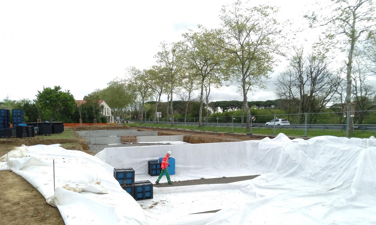 Les travaux continuent au Pistoulet à Fonsorbes, 31