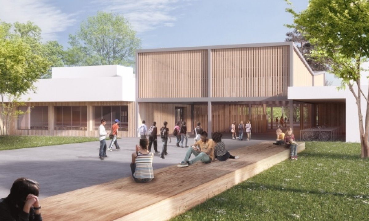 Collège Ausone à Bazas (33)