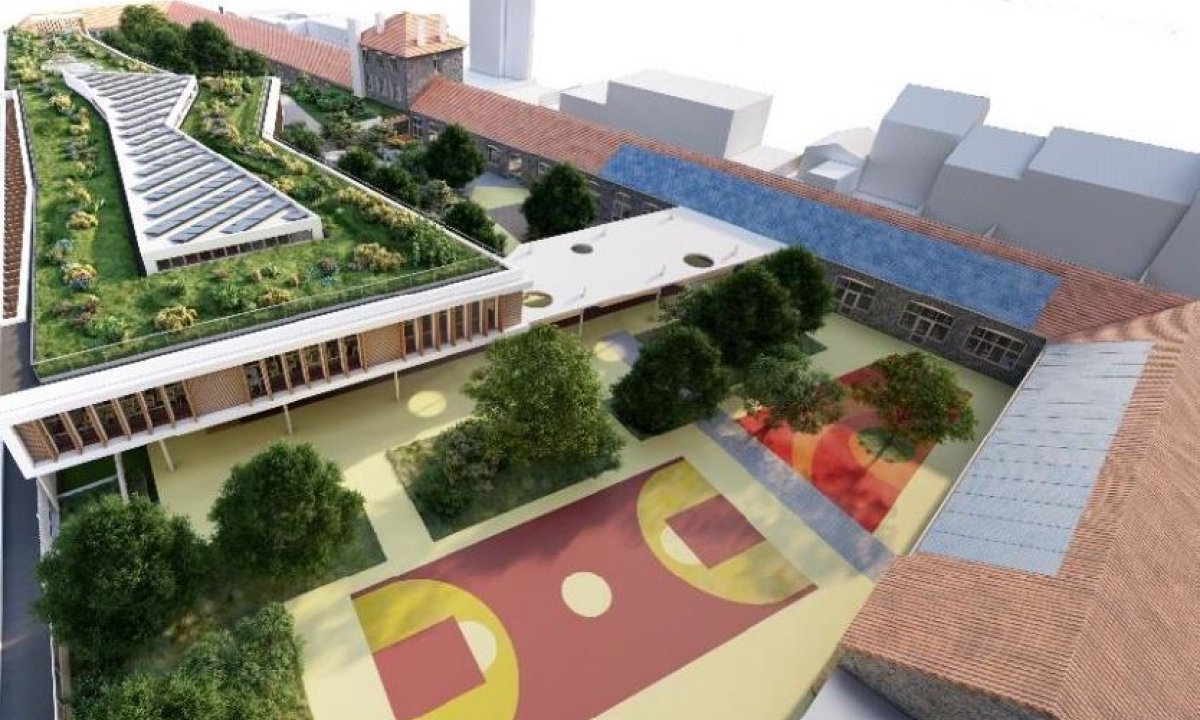 Groupe Scolaire Anatole France à Pierrefitte sur Seine (93)