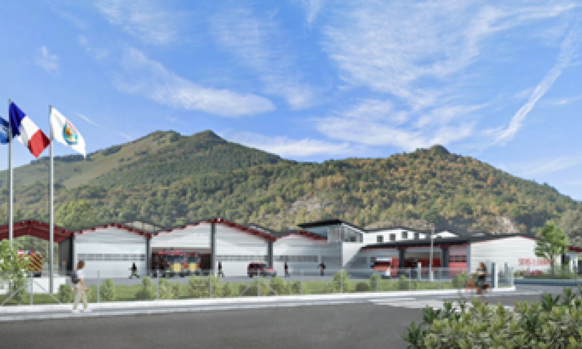 Reconstruction du CIS de Lourdes (65)