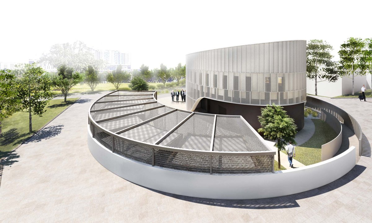 CEA Totem Bâtiment Autonome en énergie à Labège (31)